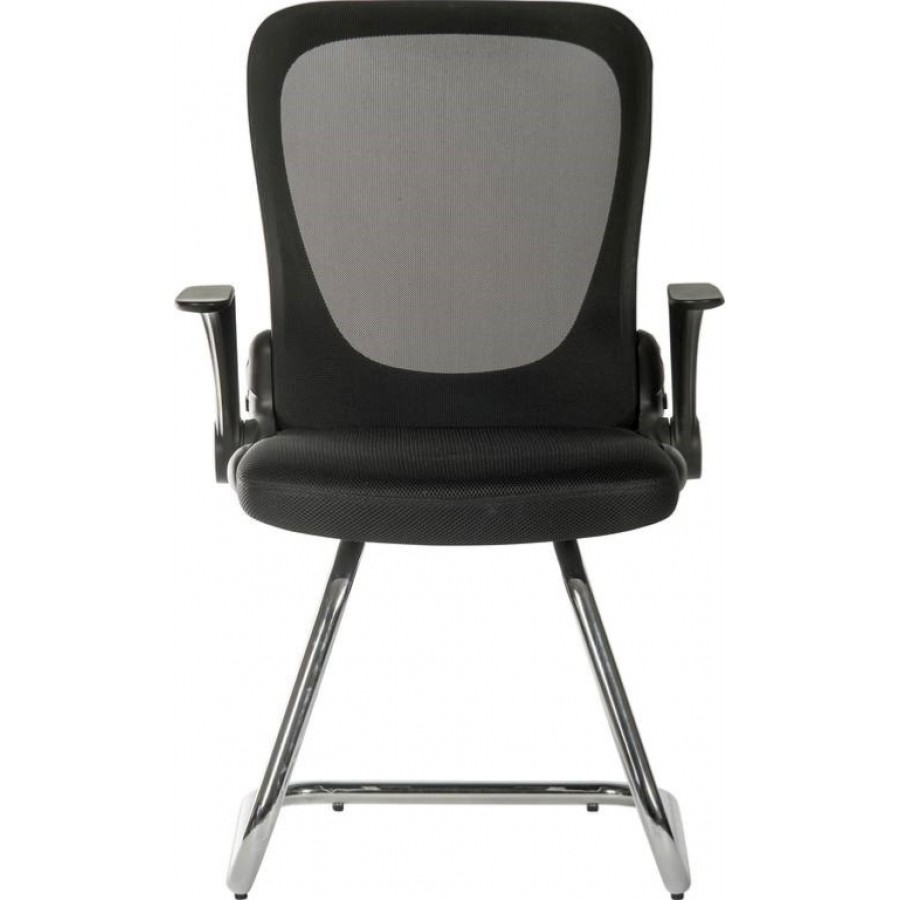 Flip Mesh Visitor Boardroom Chair - Foldaway Arms